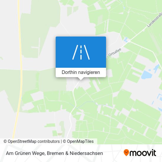 Am Grünen Wege Karte