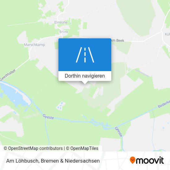 Am Löhbusch Karte