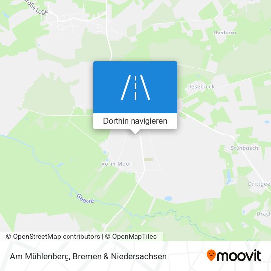 Am Mühlenberg Karte
