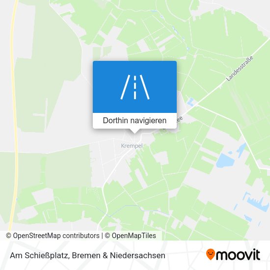 Am Schießplatz Karte
