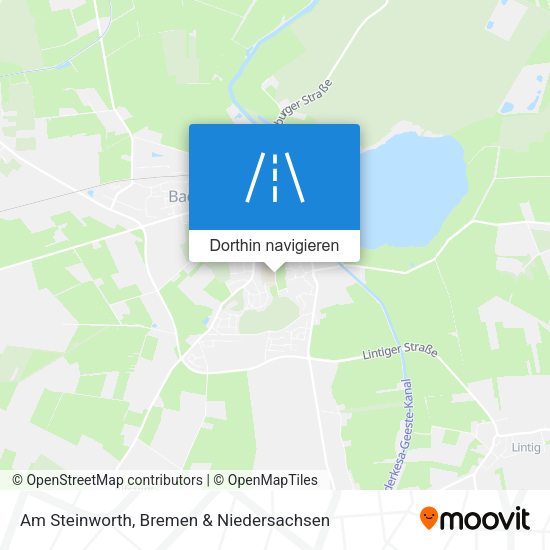 Am Steinworth Karte