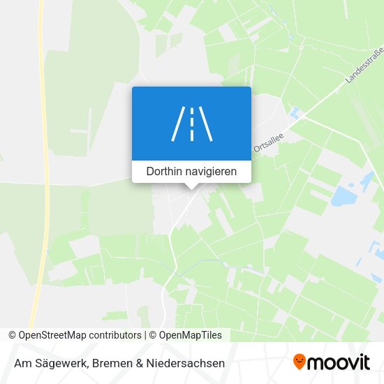Am Sägewerk Karte