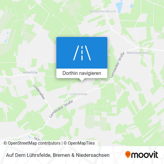 Auf Dem Lührsfelde Karte