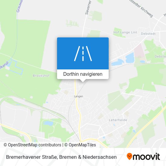 Bremerhavener Straße Karte