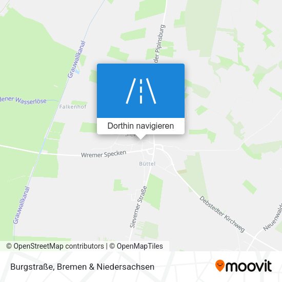 Burgstraße Karte