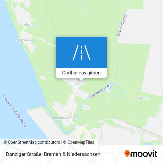 Danziger Straße Karte
