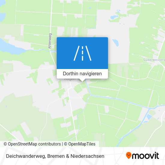 Deichwanderweg Karte