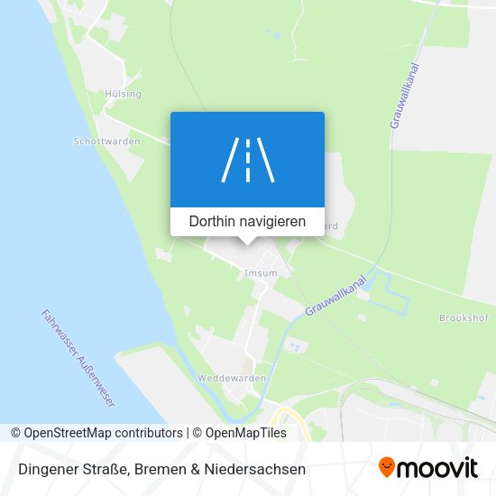 Dingener Straße Karte