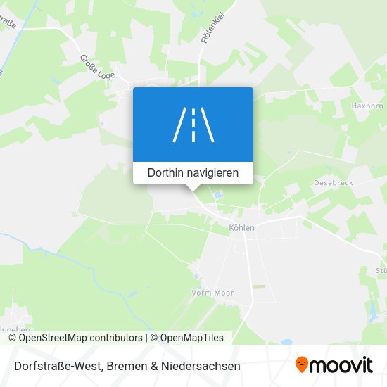 Dorfstraße-West Karte