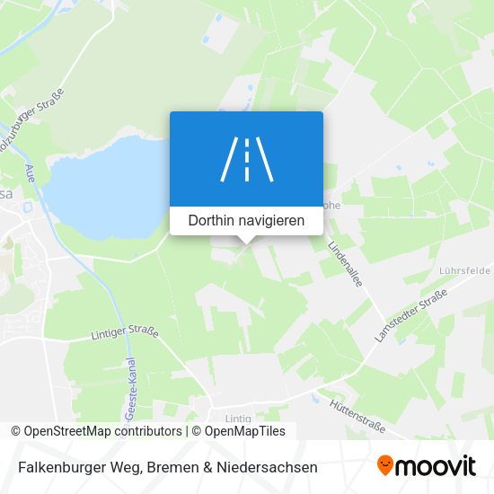 Falkenburger Weg Karte