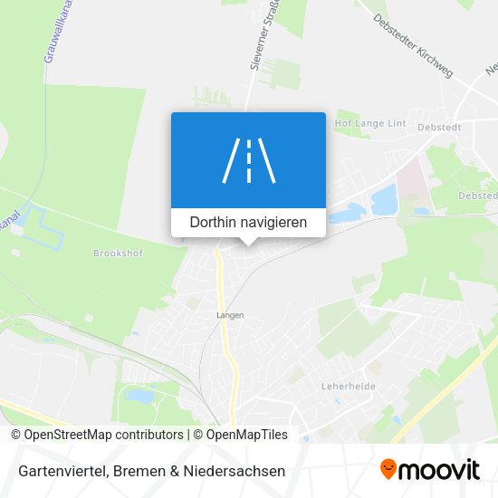 Gartenviertel Karte