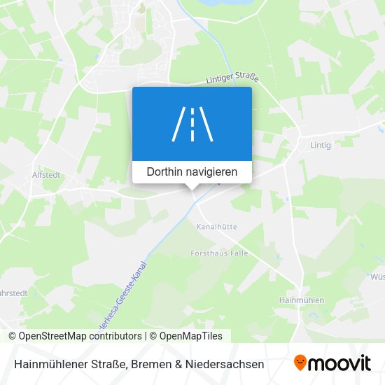 Hainmühlener Straße Karte