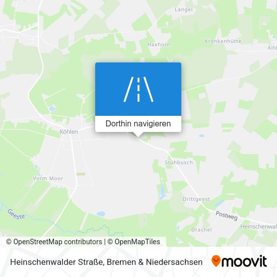 Heinschenwalder Straße Karte