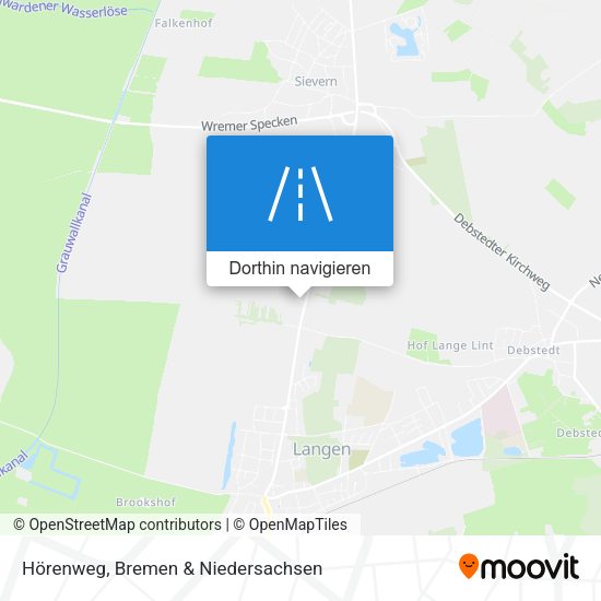 Hörenweg Karte