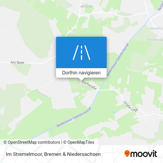 Im Stremelmoor Karte