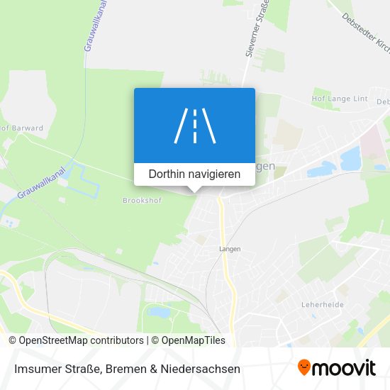 Imsumer Straße Karte