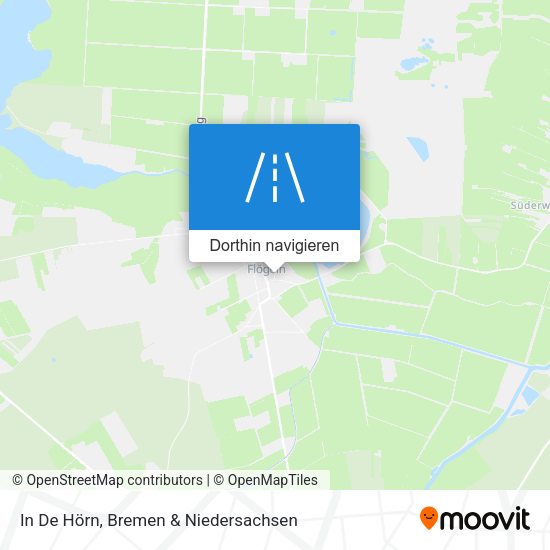 In De Hörn Karte