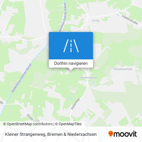 Kleiner Strangenweg Karte