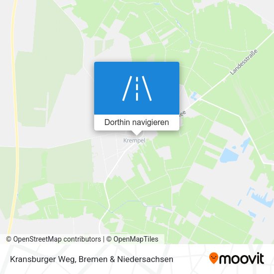 Kransburger Weg Karte