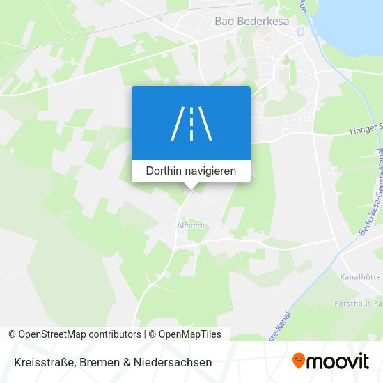 Kreisstraße Karte