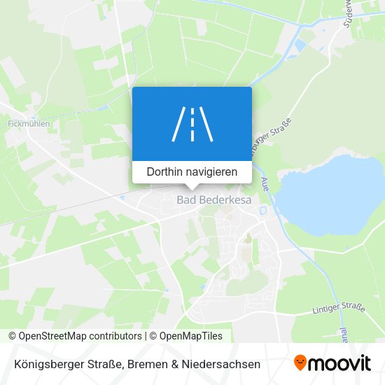 Königsberger Straße Karte