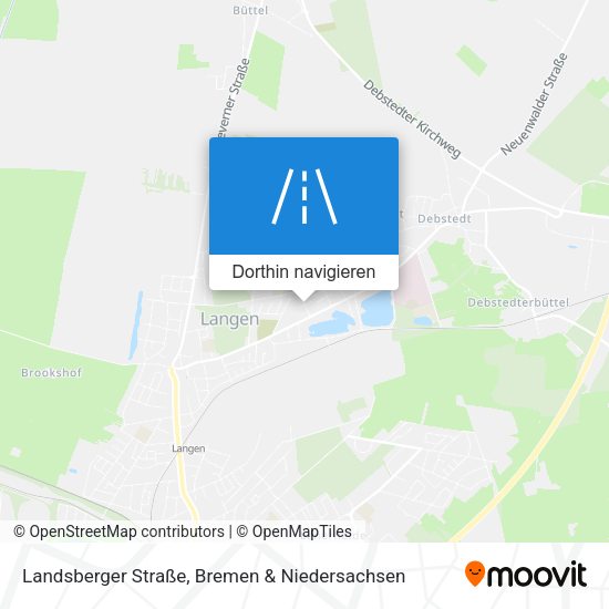 Landsberger Straße Karte