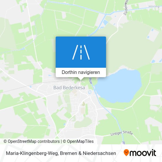 Maria-Klingenberg-Weg Karte