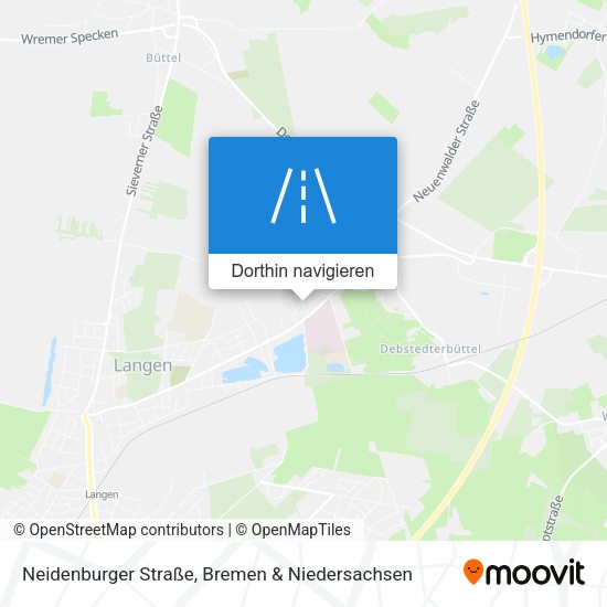 Neidenburger Straße Karte