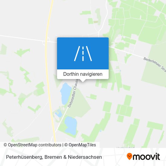 Peterhüsenberg Karte