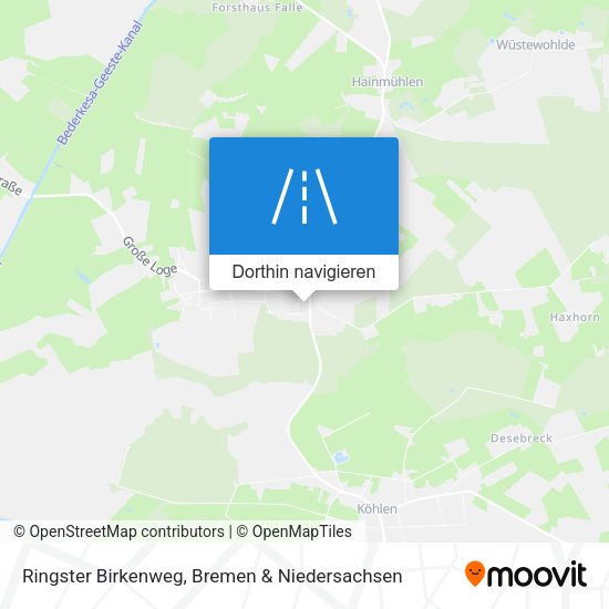 Ringster Birkenweg Karte