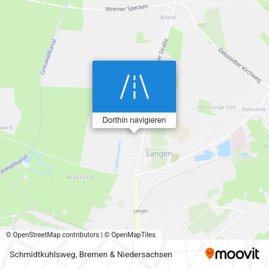 Schmidtkuhlsweg Karte