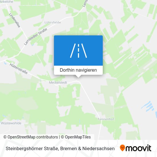 Steinbergshörner Straße Karte
