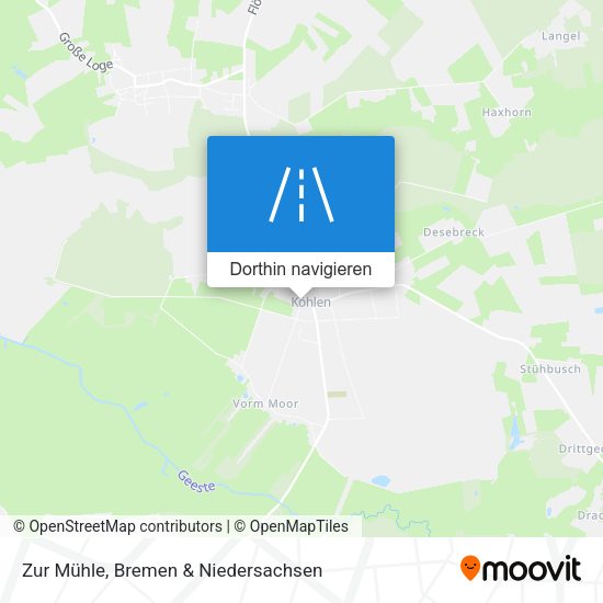 Zur Mühle Karte