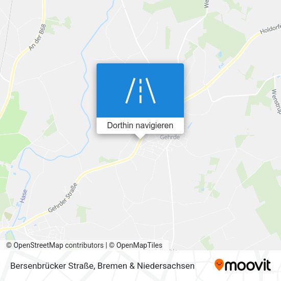 Bersenbrücker Straße Karte