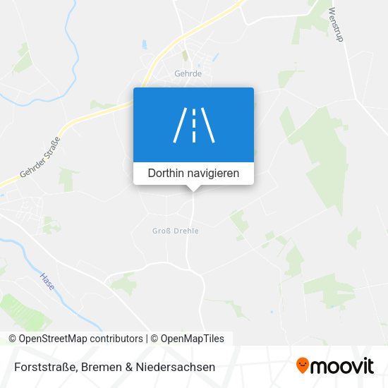 Forststraße Karte