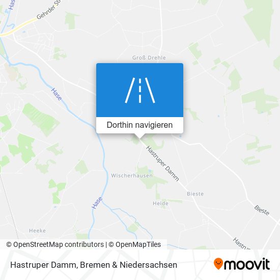 Hastruper Damm Karte