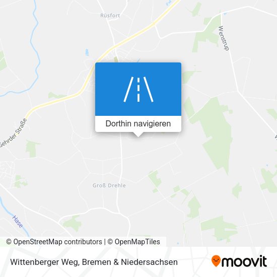 Wittenberger Weg Karte