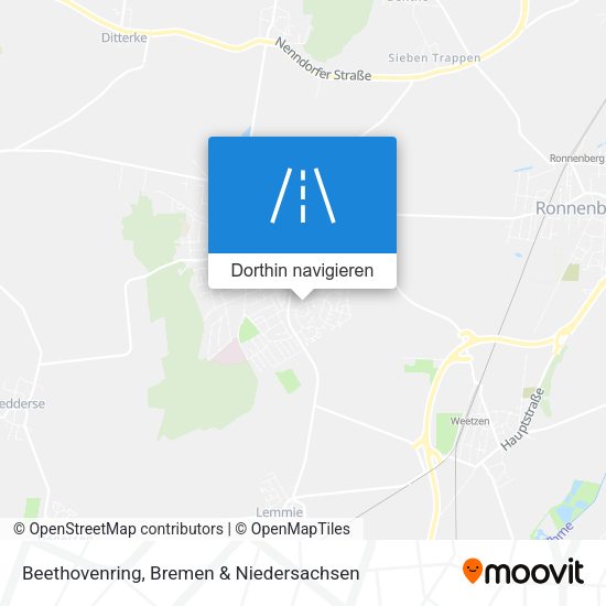 Beethovenring Karte