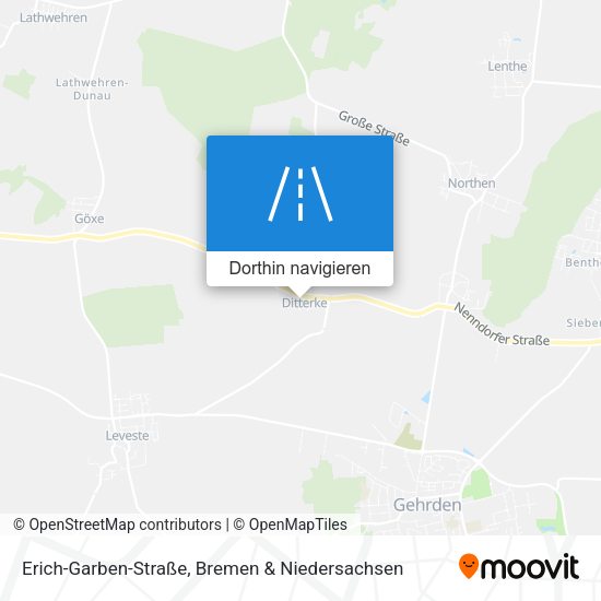 Erich-Garben-Straße Karte