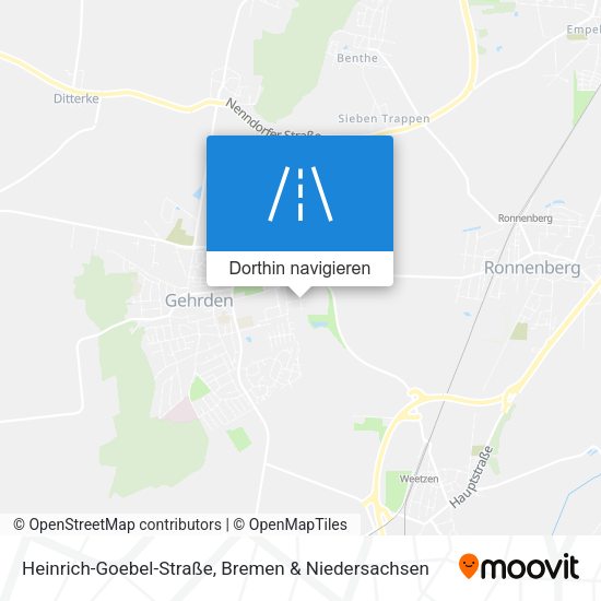 Heinrich-Goebel-Straße Karte
