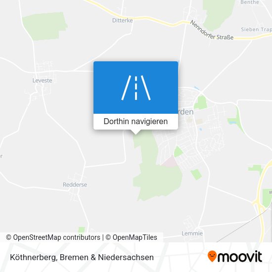 Köthnerberg Karte