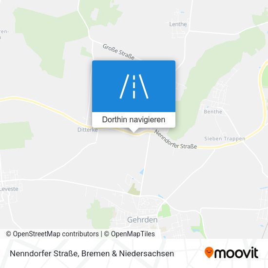 Nenndorfer Straße Karte