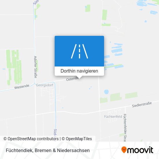 Füchtendiek Karte