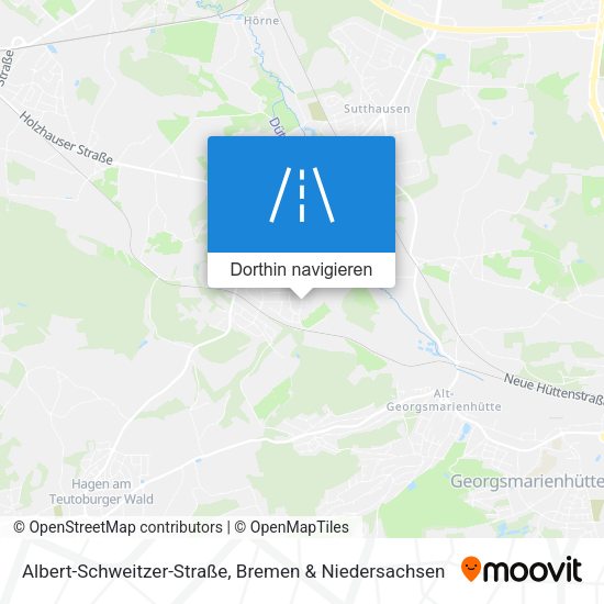 Albert-Schweitzer-Straße Karte