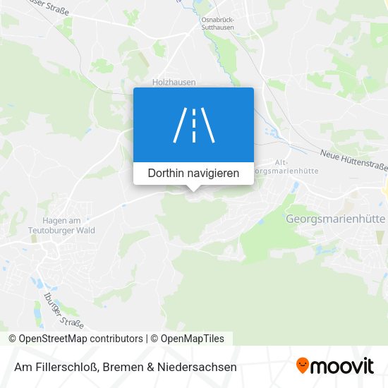 Am Fillerschloß Karte