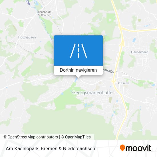 Am Kasinopark Karte