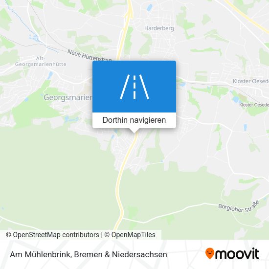 Am Mühlenbrink Karte