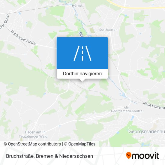 Bruchstraße Karte