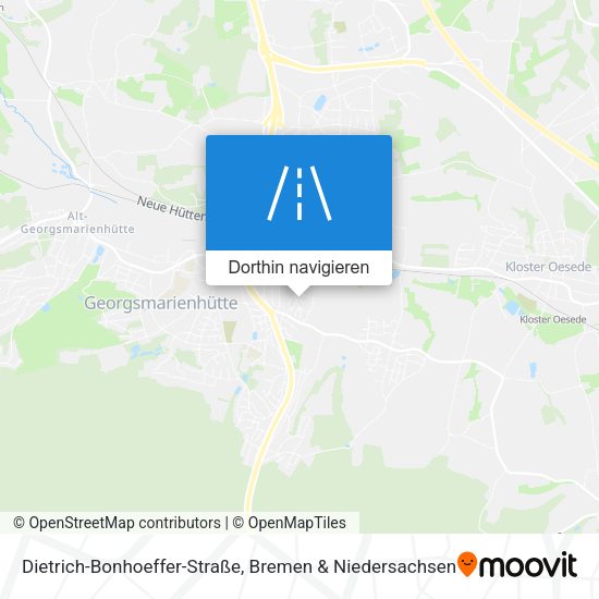 Dietrich-Bonhoeffer-Straße Karte