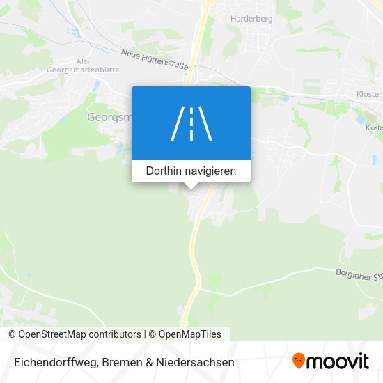Eichendorffweg Karte
